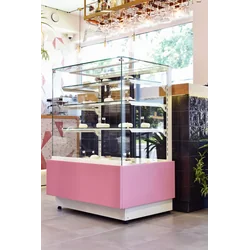 Vitrina frigorifica de cofetarie Dolce Visione Premium 900 BIANCO | 900x670x1300 mm