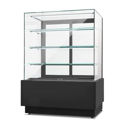 Vitrina frigorifică pentru cofetărie Dolce Visione Basic 1300 | 1300x690x1300 mm