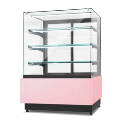 Vitrina frigorifică pentru produse de cofetarie Dolce Visione Premium 1300 | 1300x690x1300 mm