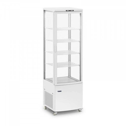 Vitrina refrigerada - 238 l - blanco ROYAL CATERING 10011915 RCCC-238-W