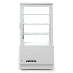 Vitrina refrigerada ajustável 68L Preto