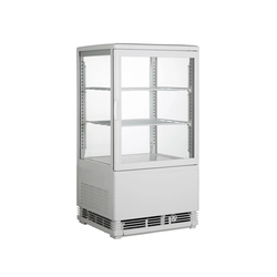 Vitrina refrigerada para confitería, blanca RT-58L