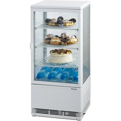 Vitrine 78 l blanc