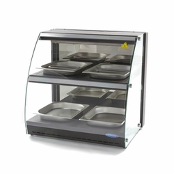 Vitrine de aquecimento Maxima 2 níveis fechados - 4x 1/2 GN MAXIMA 09400755