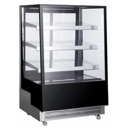 VITRINE RÉFRIGÉRÉE EN VERRE 500L COMMANDE ÉLECTRONIQUE INVEST HORECA ARC-400L ARC-400L