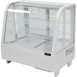 Vitrine réfrigérée orientable YATO capacité 100L blanc 68x45x67cm Yato YG-05021