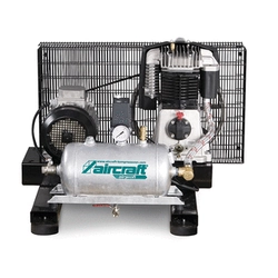 Vliegtuigen Airprofi BK 1003/13/10 elektrische zuigercompressor Inlaatlucht: 960 l/min | 13 l | 10 balk | Oliegesmeerd | 400 V