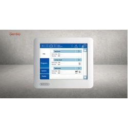 Vloerverwarming automatisering Wavin Sentio, LCD touchscreen LCD-200