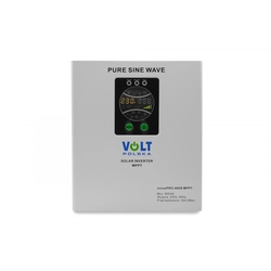 VOLT POLSKA SINUS PRO 800 S 12/230V (500/800W) + 30A MPPT INWERTER SOLARNY 3SPS098012