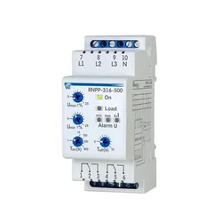 Voltage, symmetry and phase sequence control relay RNPP-316-500