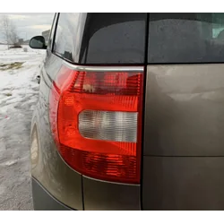 Volvo - Set of chrome strips for the headlight, chrome strips