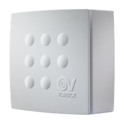 Vortice Quadro MICRO 100 Radial-Wandventilator für das Badezimmer
