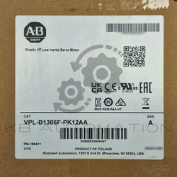 VPL-B1306F-PK12AA Allen Bradley - Emballage d'origine