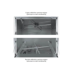 Výparník myčky 50x50 - elektromechanické ovládání - 230 V