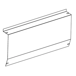 W-2050X230X0,5 - Cofre de Vento 2050X230X0,5