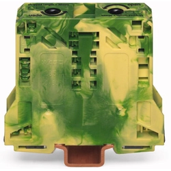 Wago gennemføringsstik 2-przewodowa 20x94mm gul-grøn - 285-157