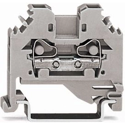 Wago Złączka szynowa 2-przewodowa 4mm2 szara (281-101)