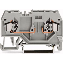 Wago Złączka szynowa 2-przewodowa 4mm2 szara (281-916)