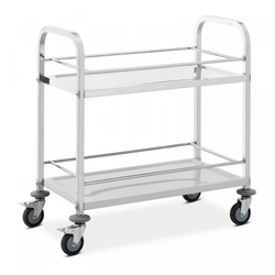 Waiter's trolley - 2 shelves - 70 x 38 x 3 cm - 72 kg ROYAL CATERING 10012731 RCSW-108
