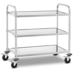 Waiter's trolley 3 shelves 90 x 50 cm, 355 kg | RCSW 3B