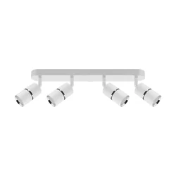 Wall and ceiling luminaire DIOR SPT GU10 4L WHITE/CHROME