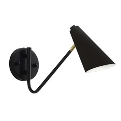 WALL LAMP, WALL LAMP APP1139-1W Black and gold