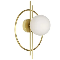 WALL LAMP, WALL LAMP APP1436-W GOLD