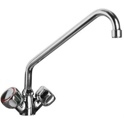 Wall mounted catering tap 25 cm | Hendi 970508