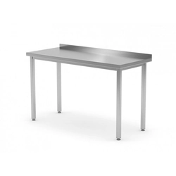 Wall table without shelf 1600 x 700 x 850 mm POLGAST 101167 101167