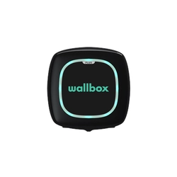 Wallbox | Încărcător pentru vehicule electrice Pulsar Plus, cablu contor 7 Tip 2 | 22 kW | Wi-Fi, Bluetooth | Stație de încărcare EV compactă și puternică - Mai mică decât un prăjitor de pâine, mai ușor decât un laptop Conectați încărcătorul la orice dispozitiv inteligent prin Wi-Fi sau Bluetooth a