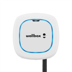 Wallbox Pulsar Max Electric Vehicle charging,7 meter cable Type 2, 22kW, OCPP + DC, White