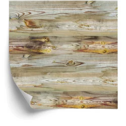 Wallpaper Wooden Planks Horizontal