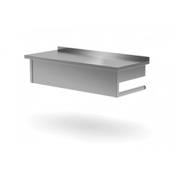 Wandhängender Tisch 1900 x 700 x 300 mm POLGAST 101197-WI 101197-WI