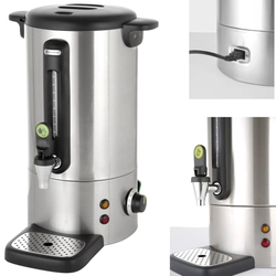 Warnik kavos šildytuvas su nelašėjančiu plieniniu čiaupu Concept Line 10 l - Hendi 211410