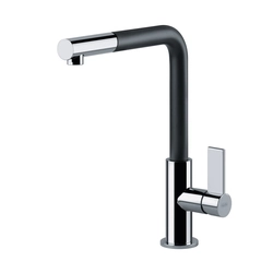 Washbasin faucet Franke BAT Neptune-Evo, with pull-out shower, chrome / black