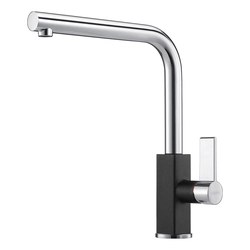 Washbasin faucet Franke Maris, without pull-out shower, Chrome / Onyx
