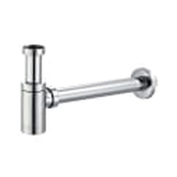 Washbasin siphon Crudo chrome