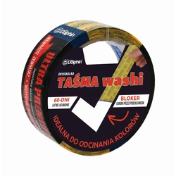 Washi trak za natančno barvno rezanje Blue Dolphin 47mmx50mb