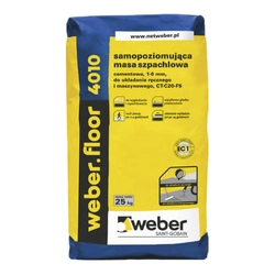 Weber Floor pašizlīdzinošā špaktele 4010 25 kg