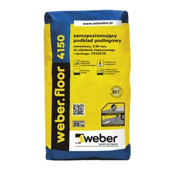 Weber Floor pašizlīdzinošs grīdas segums 4150 25 kg