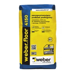 Weber Floor zelfnivellerende vloerdekvloer 4150 25 kg