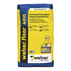 Weber Masilla autonivelante para suelos 4010 25 kg