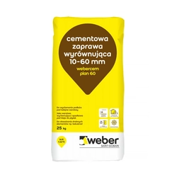 Weber webercem plaan tasandusmört 60 tsement 25 kg