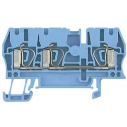 Weidmuller Терминален блок 3-przewodowa 2,5mm2 син (1608550000)