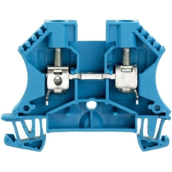 Weidmuller Złączka szynowa 2-przewodowa 6mm2 niebieska (1020280000)