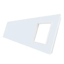 WELAIK quadruple glass panel 0+0+0+zás - white