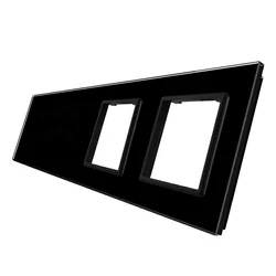 WELAIK quadruple glass panel 0+0+zás+zás - black