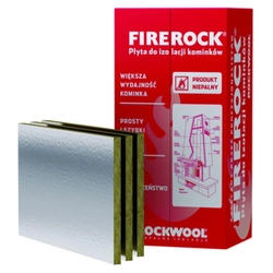 Wełna mineralna Rockwool FIREROCK 4.8 m2 100x60x2.5 cm λ = 0,038 W/mK