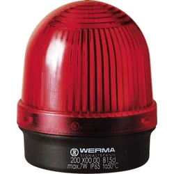 Werma Lampa ze światłem ciągłym czerwona 12-240V AC/DC IP65 200.100.00