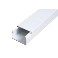White cable duct 40*40MM pack: 2mb.